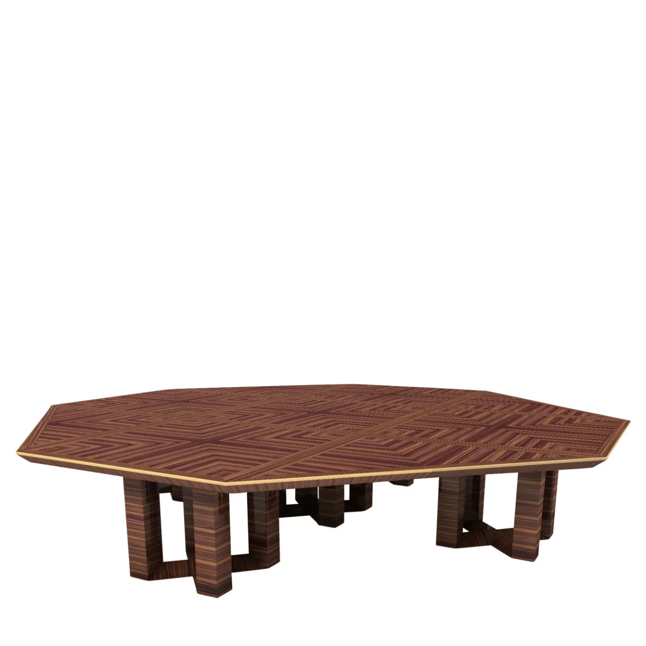 Berdondini 1926 Dining Tables<Ettore Octagonal Table 1930