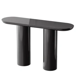Ultramobili Consoles<Eva Black Brown Glossy Console