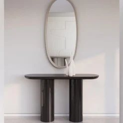 Ultramobili Consoles<Eva Black Brown Glossy Console