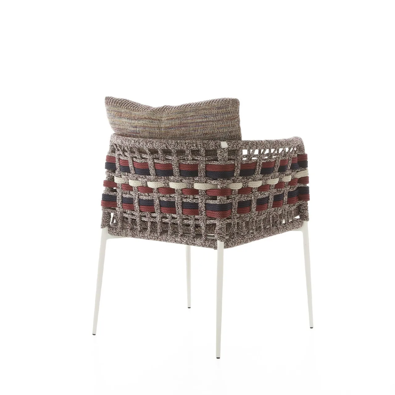 Nodo Italia Outdoor Chairs & Stools<Eva Horizontal Ropes Outdoor Chair by Antonio Marras