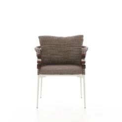 Nodo Italia Outdoor Chairs & Stools<Eva Horizontal Ropes Outdoor Chair by Antonio Marras