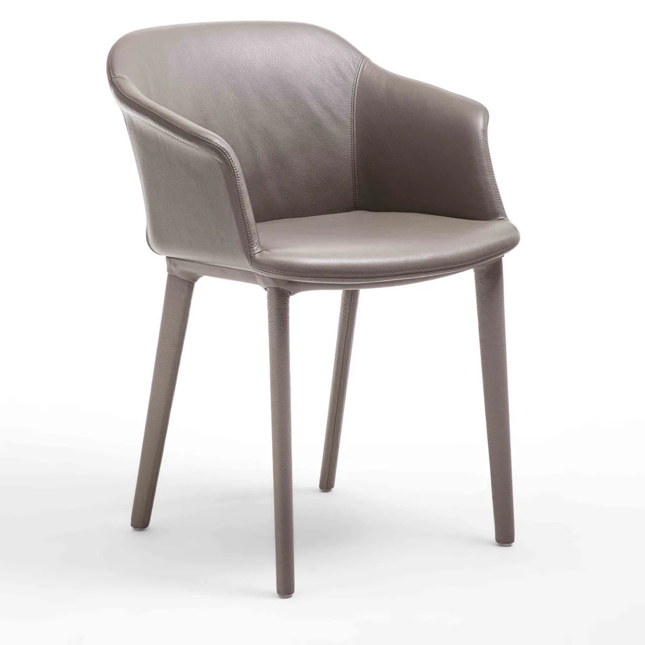 Enrico Pellizzoni Armchairs<Eva Leather Armchair