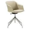 Enrico Pellizzoni Office Chairs<Eva Leather swivel chair