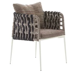 Nodo Italia Outdoor Chairs & Stools<Eva Vertical Ropes Outdoor Chair by Antonio Marras