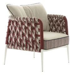 Nodo Italia Outdoor Armchairs<Eva Vertical Ropes Outdoor Armchair by Antonio Marras