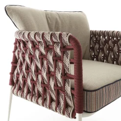 Nodo Italia Outdoor Armchairs<Eva Vertical Ropes Outdoor Armchair by Antonio Marras