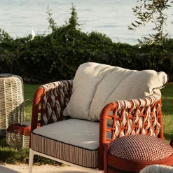 Nodo Italia Outdoor Armchairs<Eva Vertical Ropes Outdoor Armchair by Antonio Marras