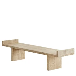 Kreoo Benches<Ever Bench in Travertino Paglierino