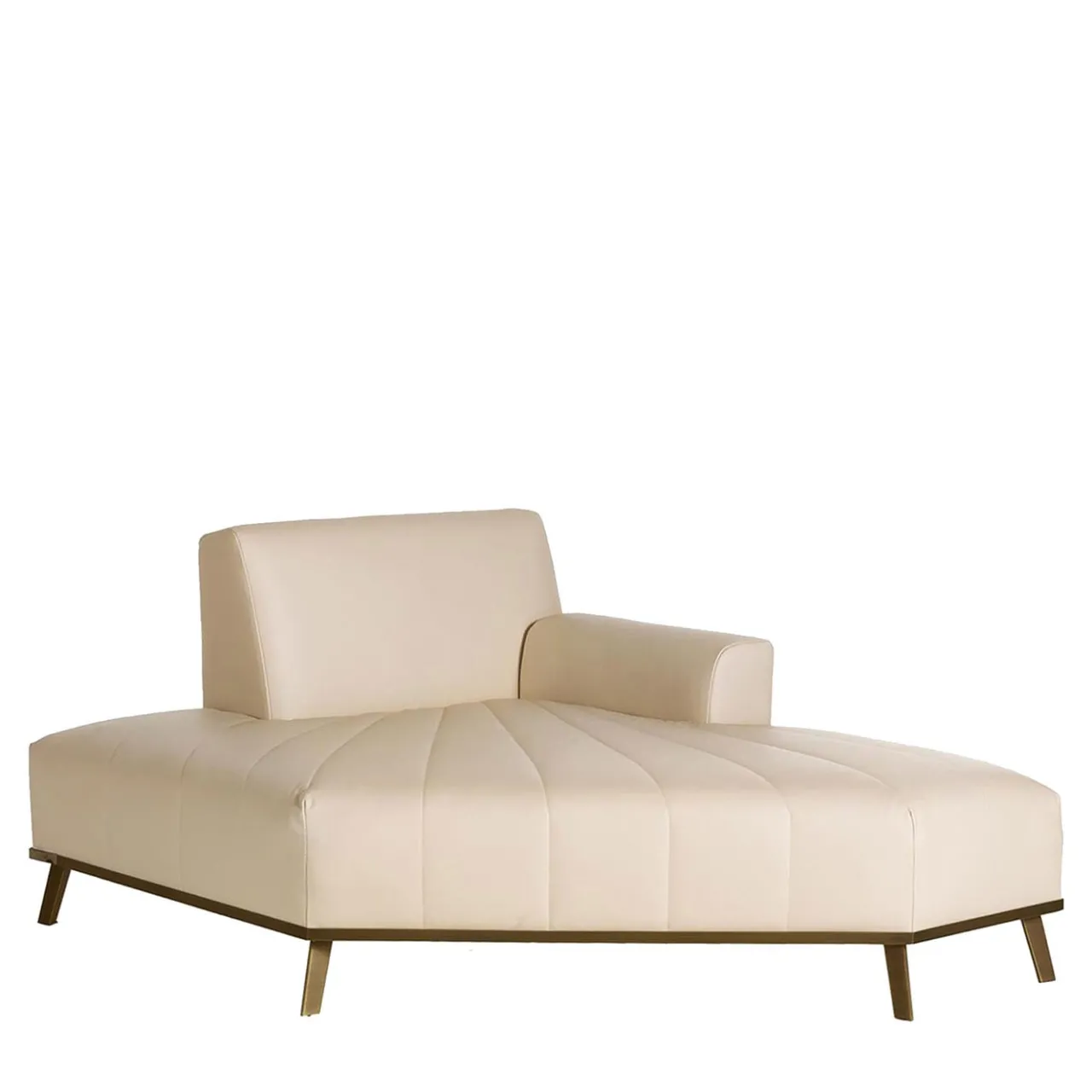 Zanaboni Chaises<Expanding White Chaise Longue By Studio Mamo