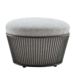 Giorgio Collection Ottomans & Poufs<Fabric Ottoman by Castello Lagravise Studio