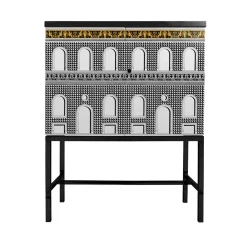 Fornasetti Cabinets<Facciata Quattrocentesca Raised Small Cabinet