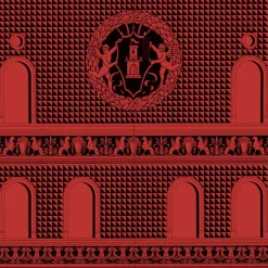 Fornasetti Cabinets<Facciata Quattrocentesca Red Tall Cabinet
