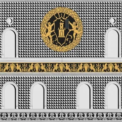 Fornasetti Cabinets<Facciata Quattrocentesca Black And White Tall Cabinet