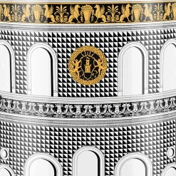 Fornasetti Cabinets<Facciata Quattrocentesca Curved Small Cabinet