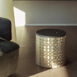 Splot Design Ottomans & Poufs<Familiaris Golden Pouf