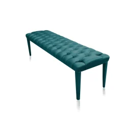 Biosofa Benches<Farfalla Bio Ottoman Bench Petrol by Davide Barzaghi