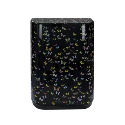 Fornasetti Cabinets<Farfalle Black Curved Cabinet