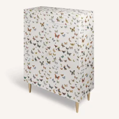 Fornasetti Cabinets<Farfalle White Cabinet