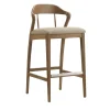 Morello Gianpaolo Bar Stools<Faro Walnut Stool