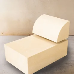 Pimar Limestone Outdoor Chaises & Daybeds<Fattidipietra A stone Indoor/Outdoor chaise by Gumdesign