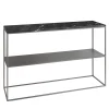 La Sartoria del Marmo by Lombardi Marmi Consoles<Favignana Black Marquina Console