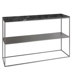 La Sartoria del Marmo by Lombardi Marmi Consoles<Favignana Black Marquina Console