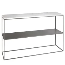 La Sartoria del Marmo by Lombardi Marmi Consoles<Favignana White Carrara Console
