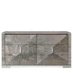 Franco Bianchini Sideboards Buffets<FB Collection Crystal Chest of 6 Drawers