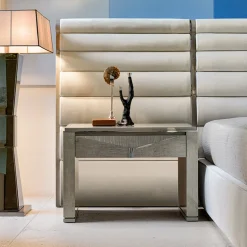 Franco Bianchini Nightstands<FB Collection Crystal Chest of Drawer