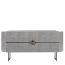 Franco Bianchini Dressers<FB Collection Light Crystal Chest of 2 drawers