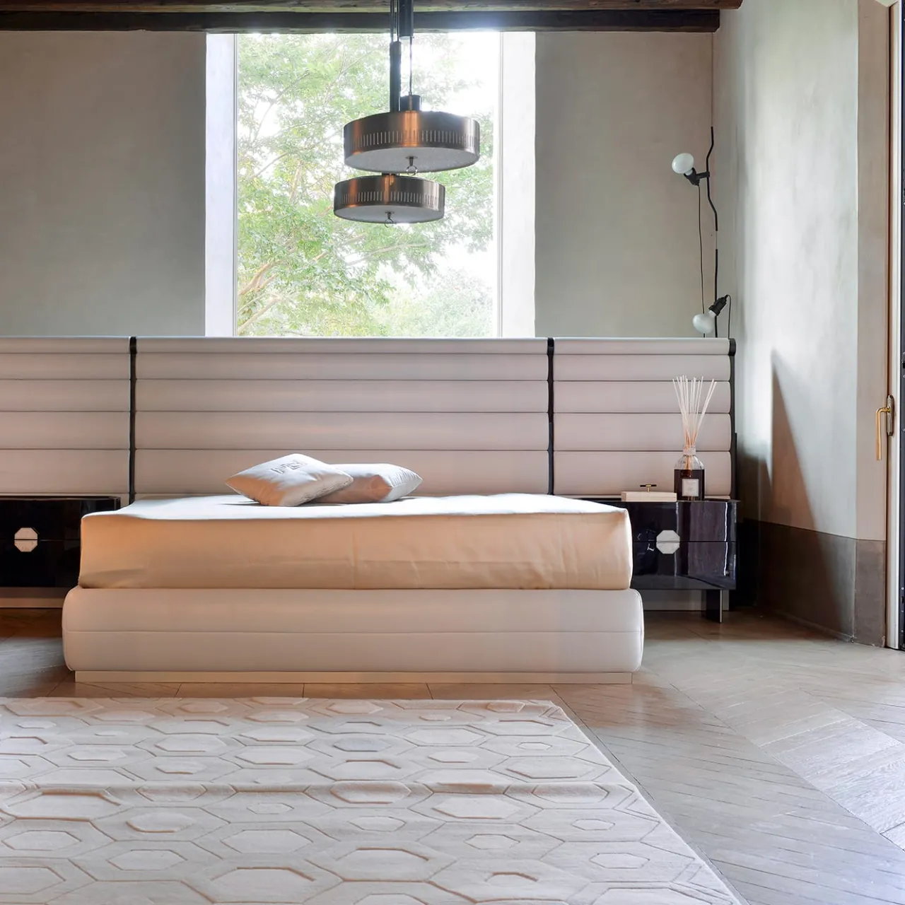 Franco Bianchini Nightstands<FB Collection Metropolis Chest of 2 Drawers