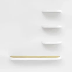 Punto Zero Shelves<Fettuccia White Shelf