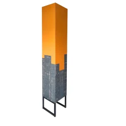 Arkof Cabinets<Fiammifero Totem Yellow Cabinet by Giulia Contaldo
