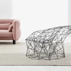 La Cividina Armchairs<Filinea Black Armchair