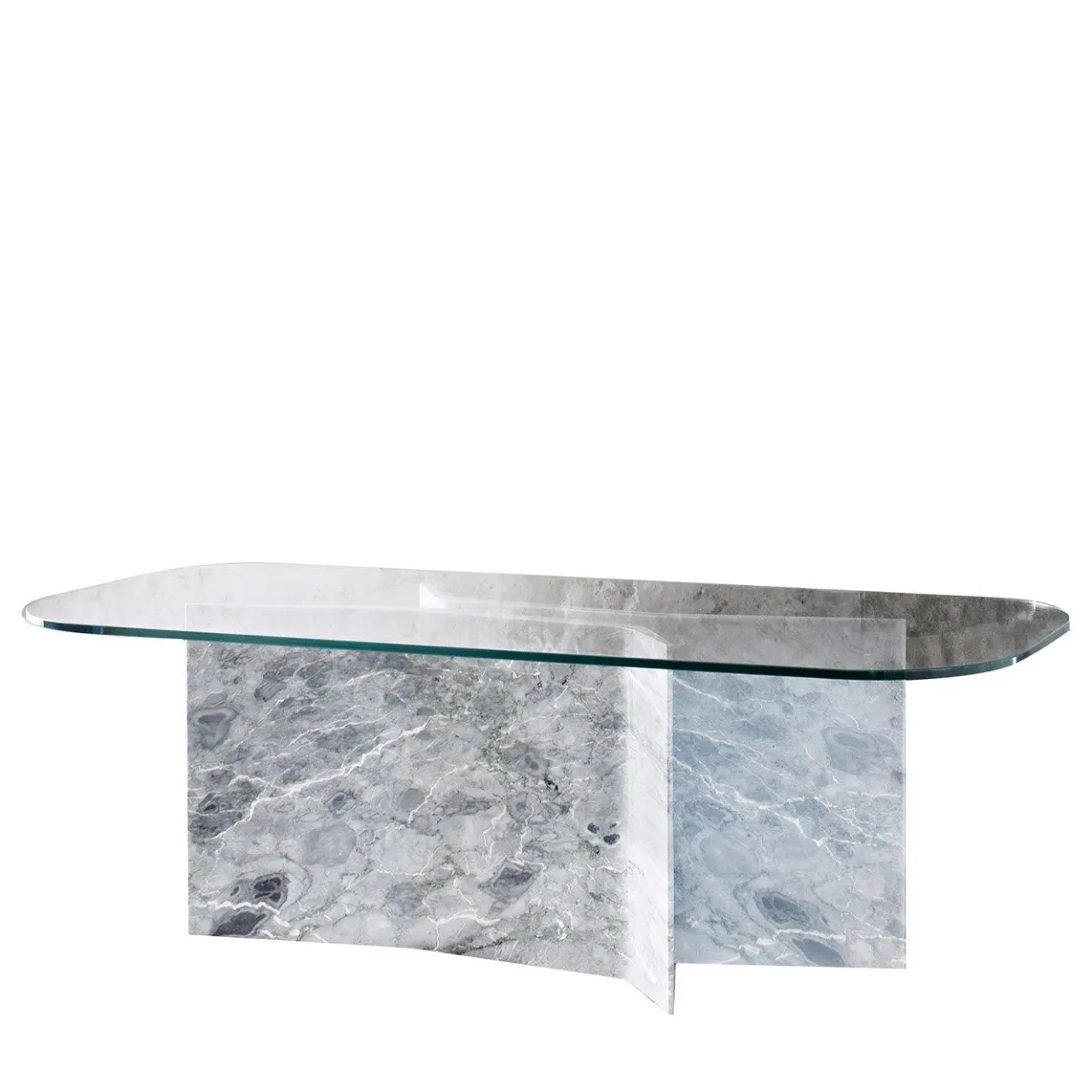 Luce Di Carrara Dining Tables<Filo Dining Table with Versilys Marble Base