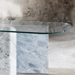 Luce Di Carrara Dining Tables<Filo Dining Table with Versilys Marble Base