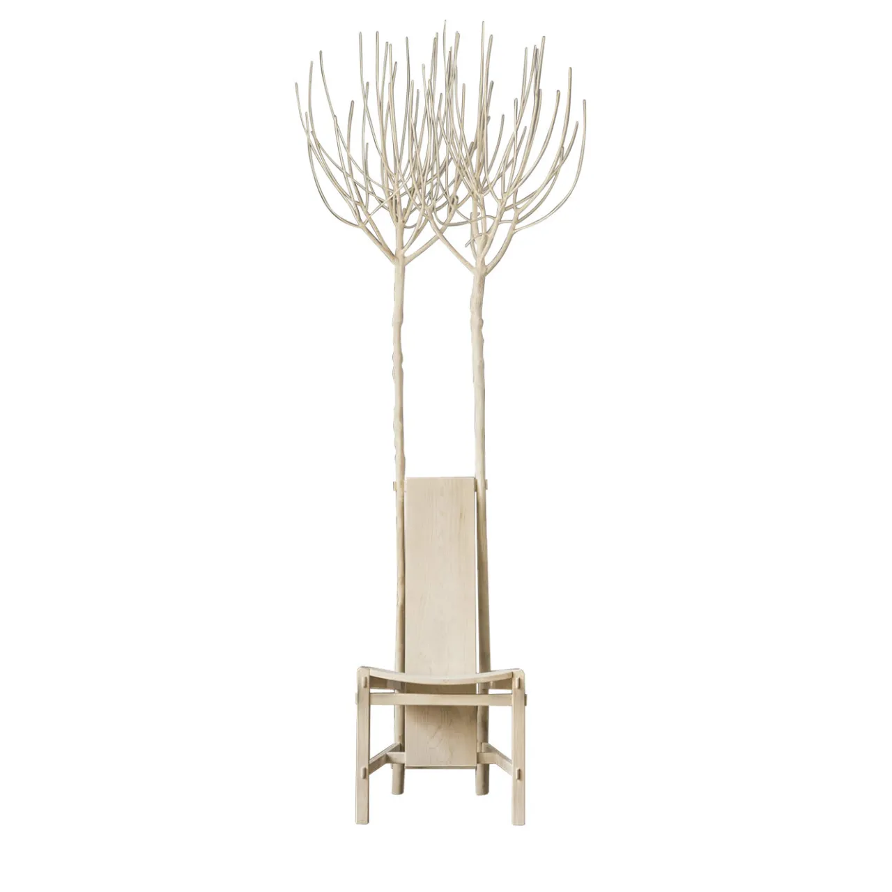 Giuseppe Rivadossi Chairs<Fiorita Maple Wood Chair with Beige Color
