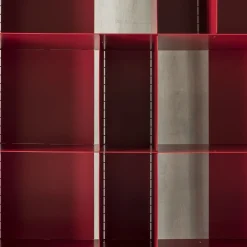 Da A Bookcases<Fit Red Bookcase by Marc Sadler