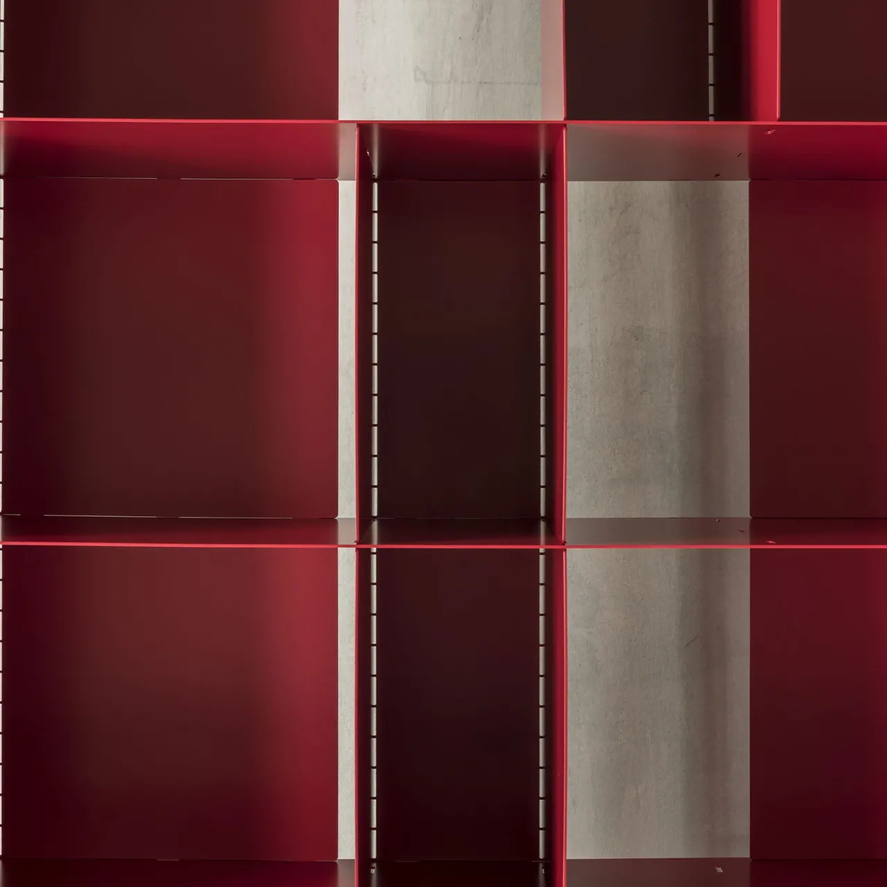 Da A Bookcases<Fit Red Bookcase by Marc Sadler