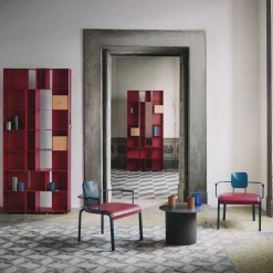 Da A Bookcases<Fit Red Bookcase by Marc Sadler