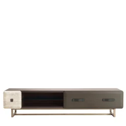 Gianfranco Ferré Home Sideboards Buffets<Five Points Smokey Grey Wood And Marble Sideboard