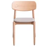 Bedont Chairs<Fizz Chair in Beech with Upholstered Seat by Lorenz+Kaz
