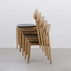 Bedont Chairs<Fizz Chair in Oak by Lorenz+Kaz