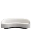 Morello Gianpaolo Sofas<Flare 02 Curved White Lounge Sofa
