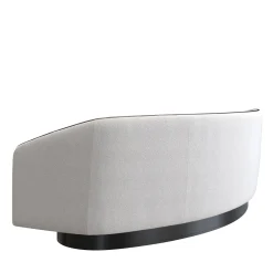 Morello Gianpaolo Sofas<Flare 02 Curved White Lounge Sofa