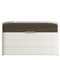 Morello Gianpaolo Dressers<Flare 01 Four-Drawer White Chest of Drawers