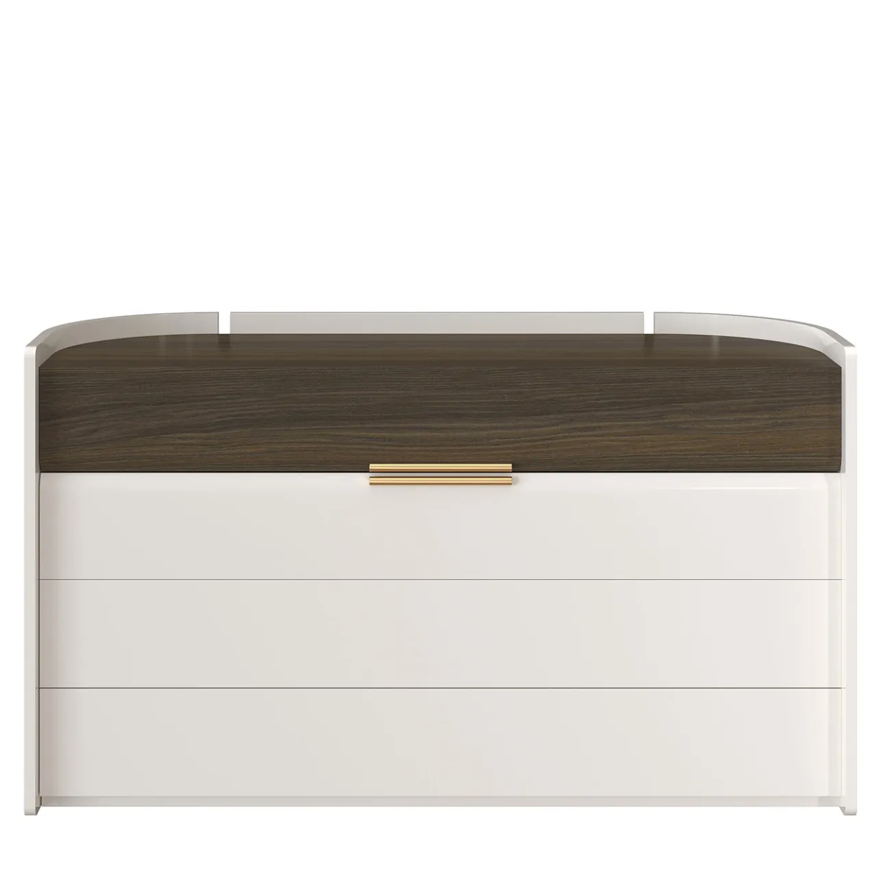 Morello Gianpaolo Dressers<Flare 01 Four-Drawer White Chest of Drawers