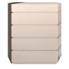 Morello Gianpaolo Dressers<Flare 04 White Chest of Drawer