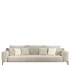 Morello Gianpaolo Sofas<Flare Beige Sofa with cushions