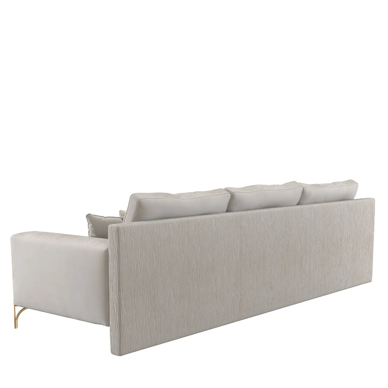 Morello Gianpaolo Sofas<Flare Beige Sofa with cushions